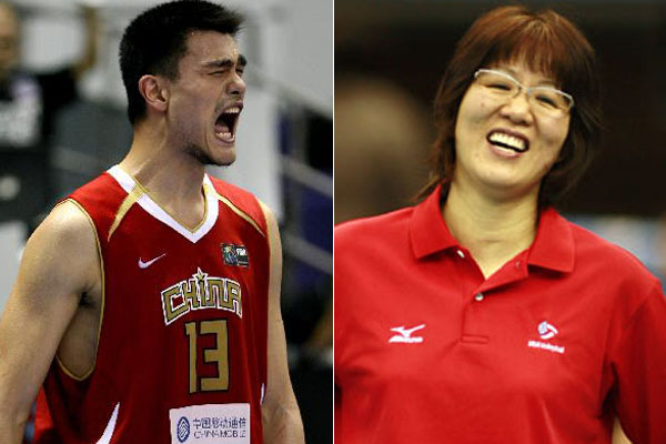 从郎平到姚明旗手更迭折射中国体育时代变迁