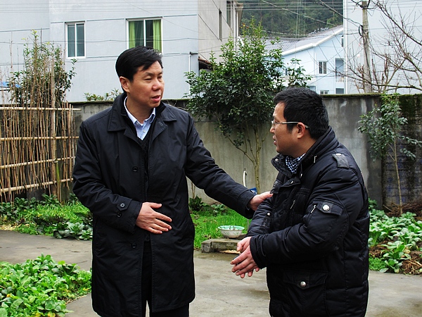 浙江省财政厅厅长钱巨炎来开化调研乡镇财政建设工作